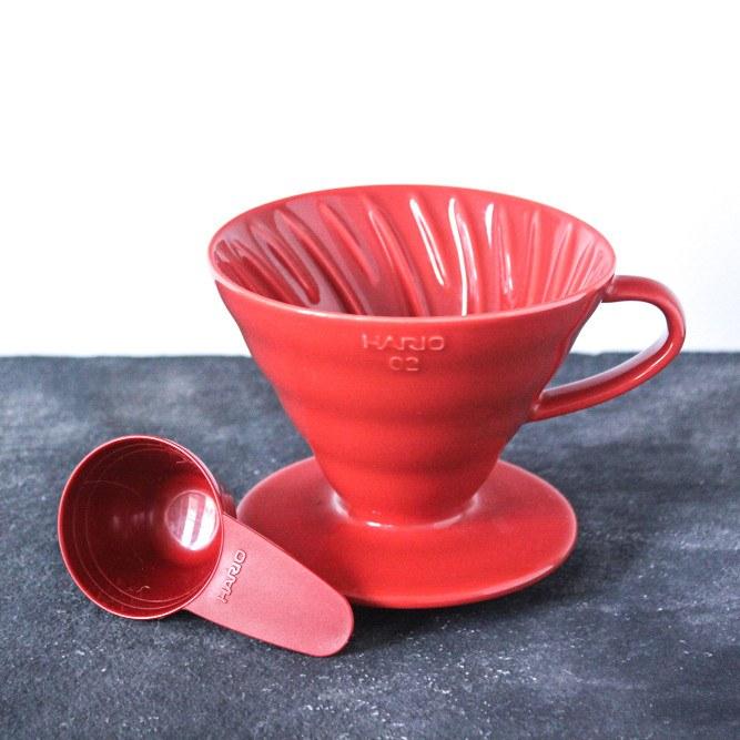 V60 02 RED CERAMIC - Olfactory Coffee Roasters - 3